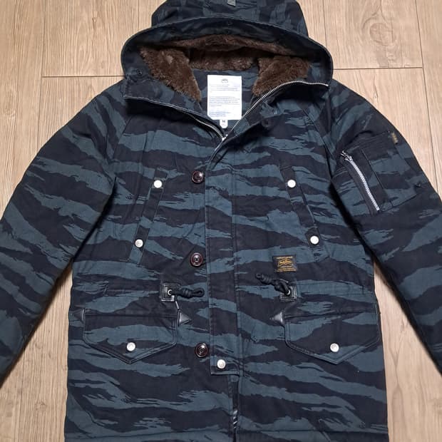 누드본즈 야상패딩 남성M