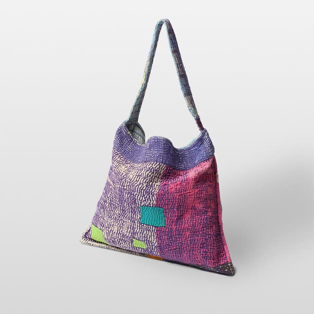 VINTAGE CANTA  Quilted Handle Bag