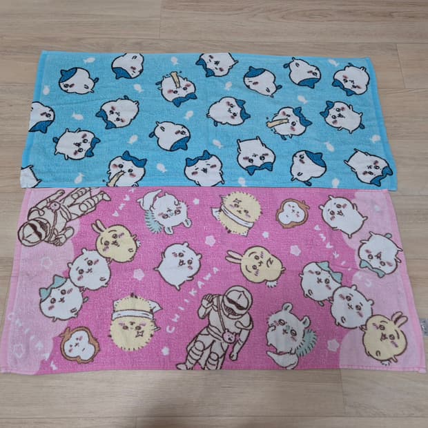 빈티지 먼작귀 치이카와 하치와레 우사기 타올 수건 일괄판매