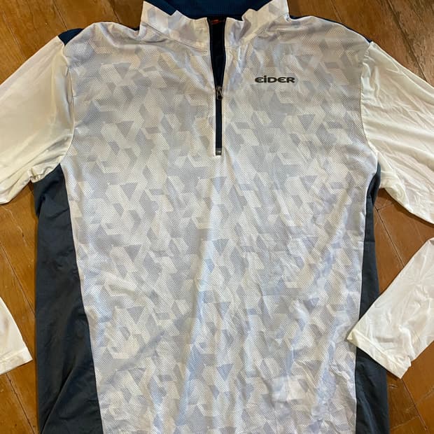 아이더 남성 긴팔 반집업 티셔츠 XXL(110)