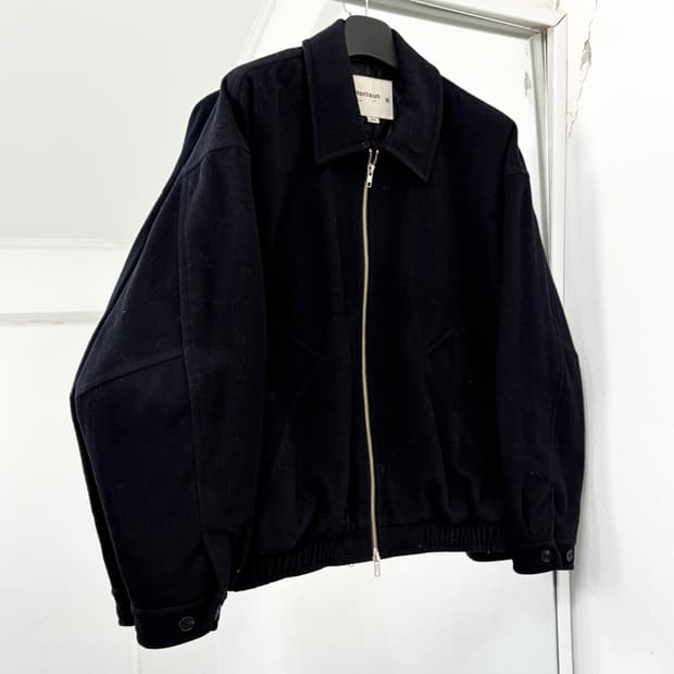 홀리선 투웨이 울 블루종 자켓