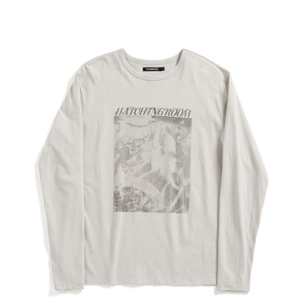 해칭룸 롱슬리브 VTG Still Life Tee Dust (3)