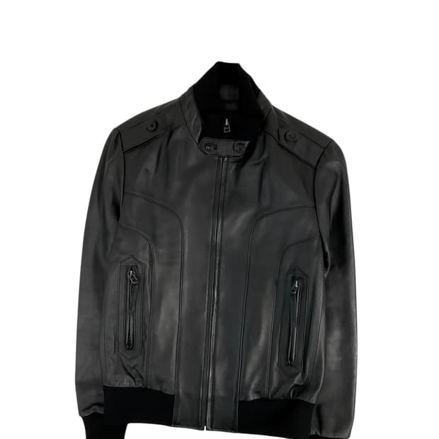 빈티지 양가죽 레더 자켓