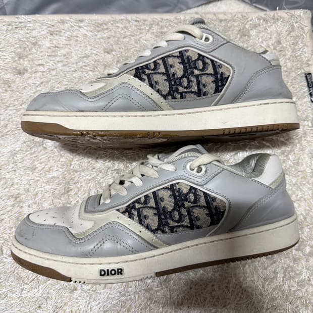 디올 오블리크 B27 스니커즈