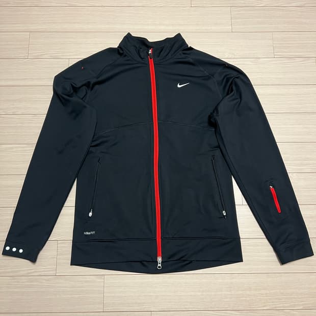 나이키 Nike FIT 집업 자켓 블랙 / L