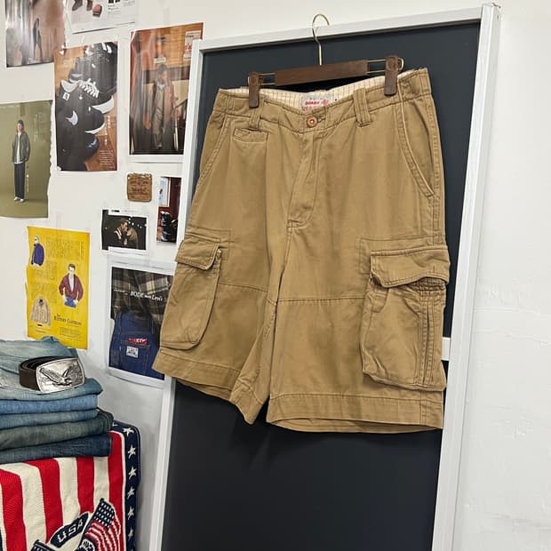 Dickies 디키즈 워크웨어 카고 베이지 하프팬츠