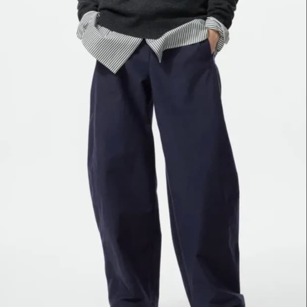 유니클로 저지 베럴 팬츠