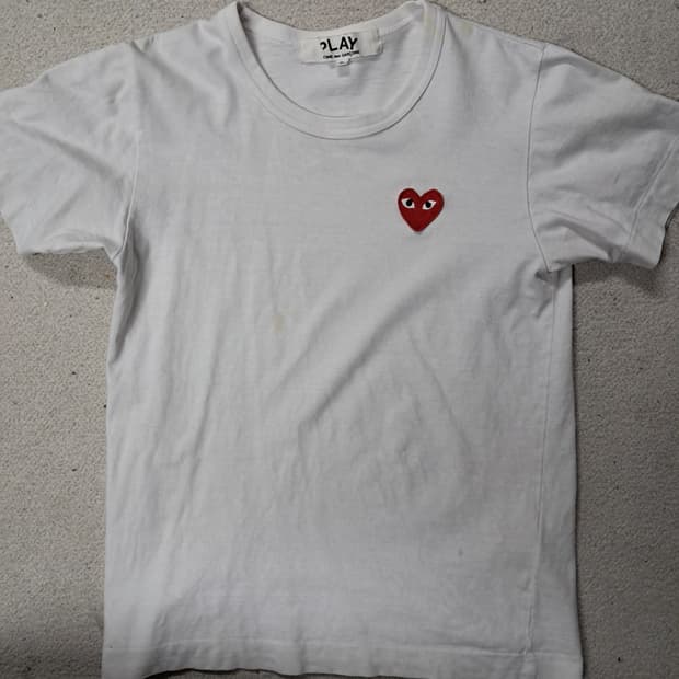 꼼데가르송반팔티