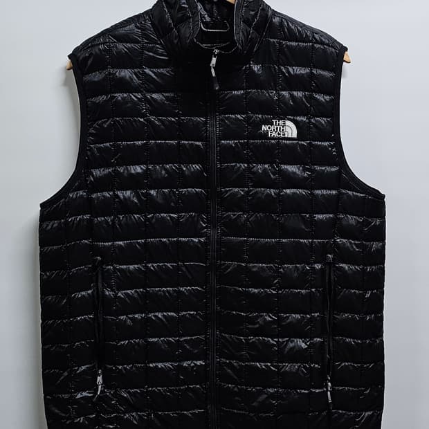 노스페이스 써모볼 패딩조끼 M 국내 L