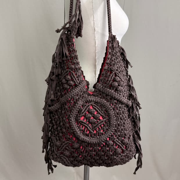 Jewel Changes 보헤미안 프린지 숄더백