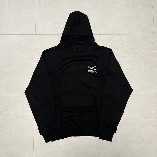[M] 소프트 오피스 soft office 후드 블랙