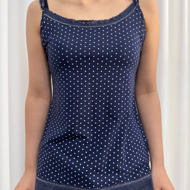 dot sleeveless