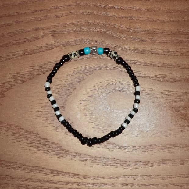 핸드메이드 빈티지 비즈 팔찌