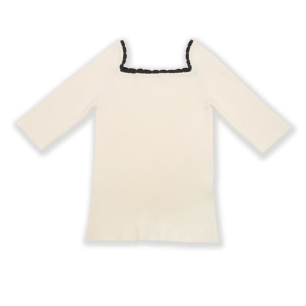 그로브 sally knit 니트 반팔 새상품