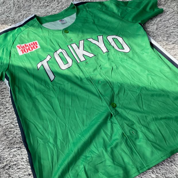 일본프로야구 야쿠르트 스왈로즈 유니폼저지 사이즈 105