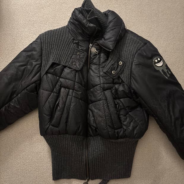 앤더슨벨 X Ottolinger 블랙 패딩 점퍼 S (공용)