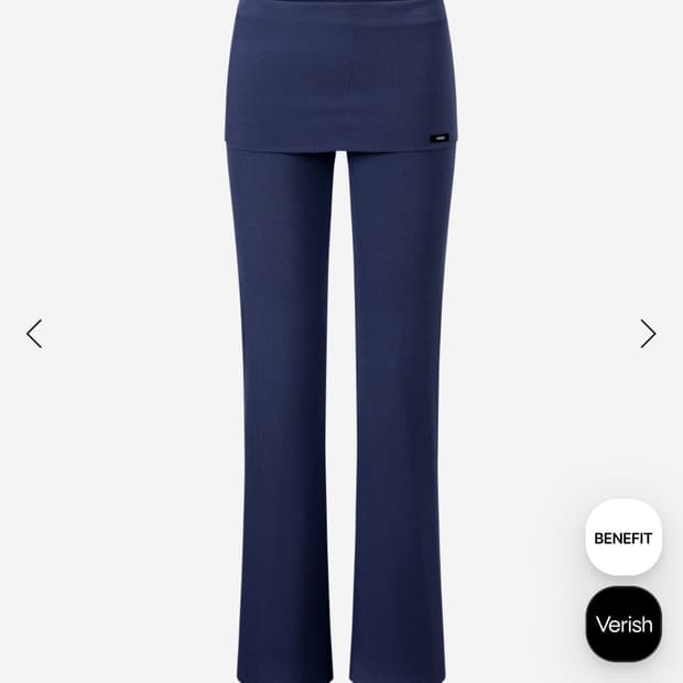 베리시 선데이 팬츠 폴드오버 롱