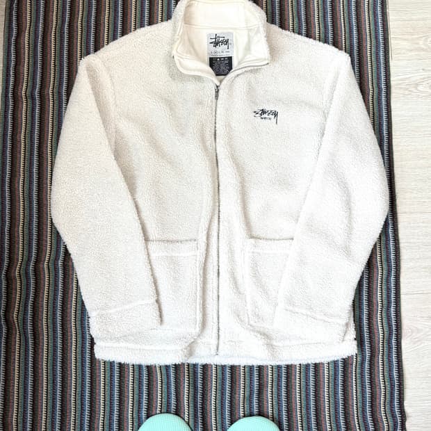 90s 스투시 후리스 자켓