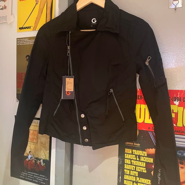 Guess 빈티지 바이커 자켓