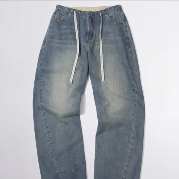 스컬프터 everyday lowrise 데님팬츠 제니바지 닝닝바지