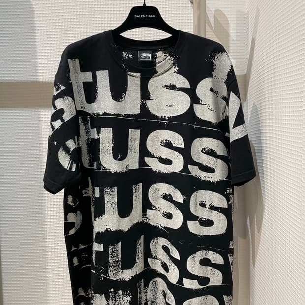 스투시 올오버 프린트 티셔츠