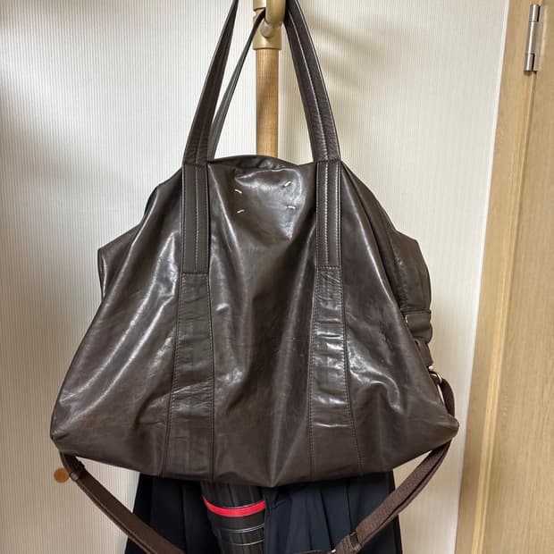 Os) 마르지엘라 보스턴 백 레더