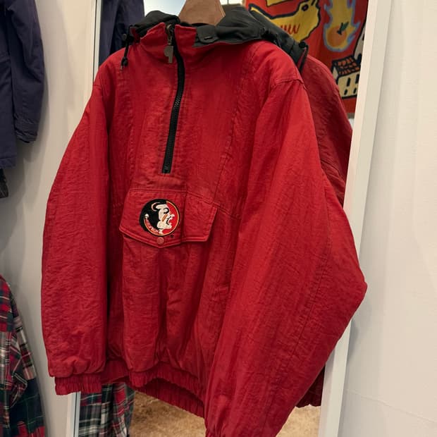 90s Pro Player NFL 플로리다 세미놀즈 리버서블 패딩 아노락