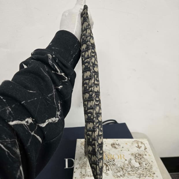 [보증서 정품] 디올 오블리크 클러치백