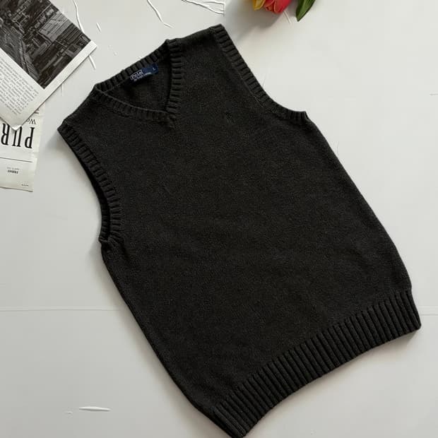 Polo 폴로랄프로렌 그레이 니트 베스트