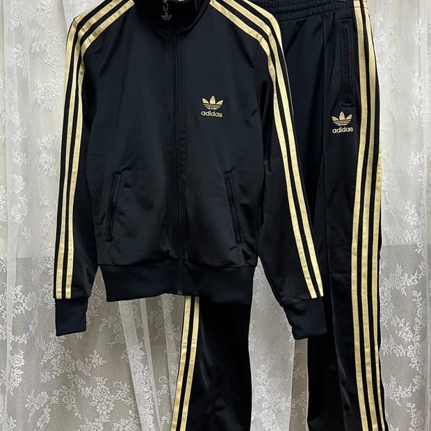 아디다스 파이어버드 검골 져지 세트 트랙탑 트랙팬츠