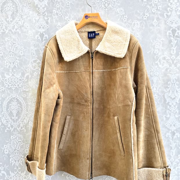 올드 갭 천연 무스탕