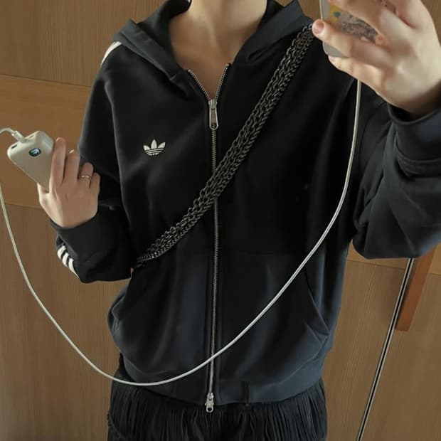 아디다스 후드집업