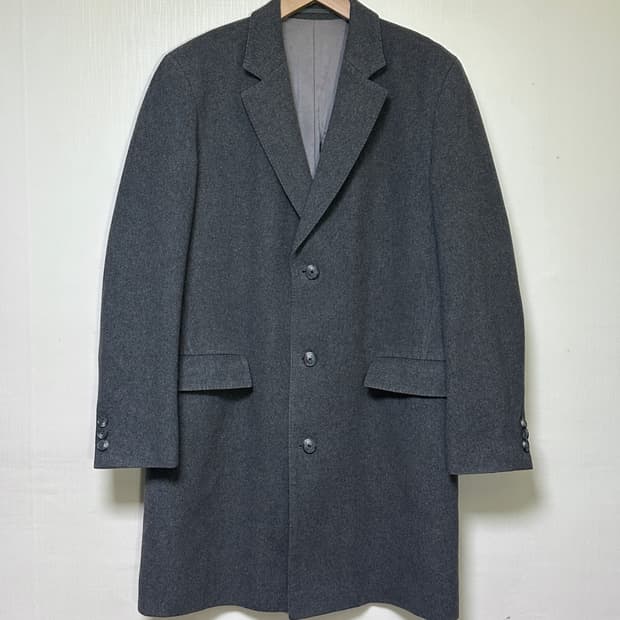 휴고보스 블랙라벨 캐시미어 블렌드 싱글코트 54/그레이