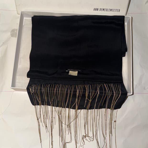 앤드뮐미스터 06aw 쇼피스 골드체인 스카프