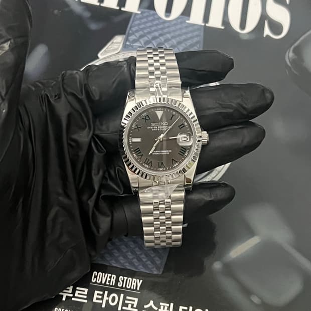세이코 데이트저스트 윔블던 커스텀