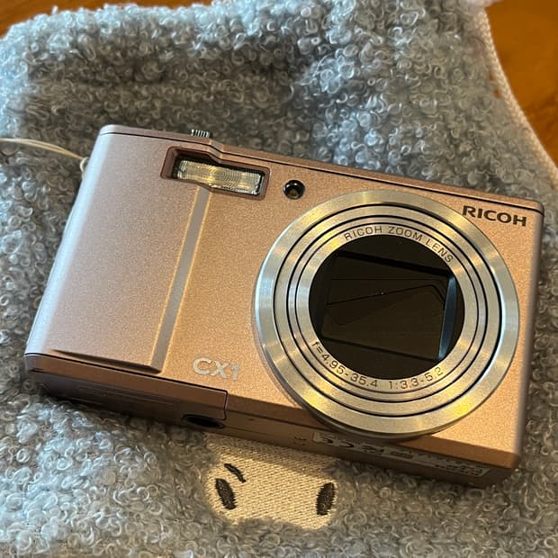 Ricoh cx1 리코 핑크 빈티지 디지털 카메라