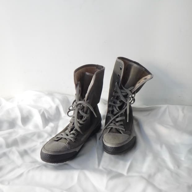 GEOX respira high top warm shoes / grey