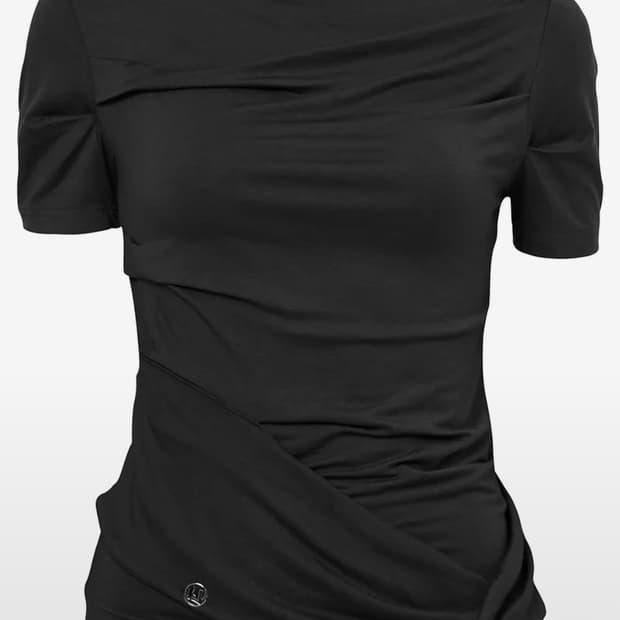 플레어업 Drape Layered T-Shirt