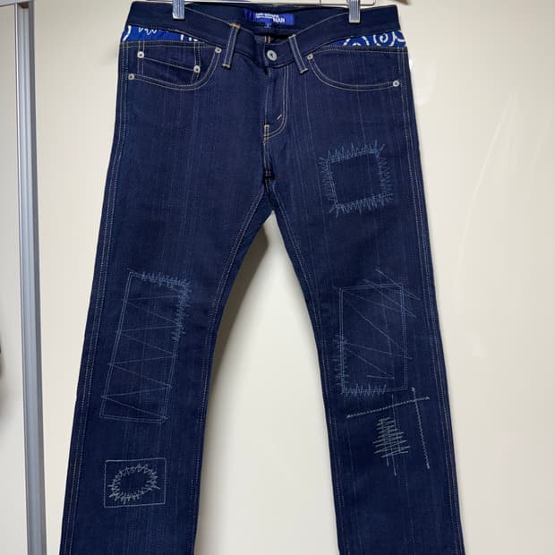 준야와타나베 15SS 사시코 팬츠