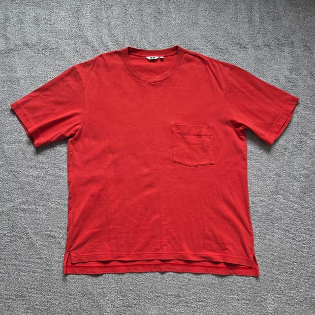 Uniqlo U 르메르 포켓 반팔 티셔츠 XL(105)