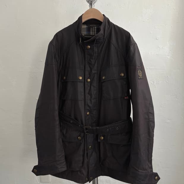 Belstaff 벨스타프 왁스 코튼 트라이얼마스터 자켓