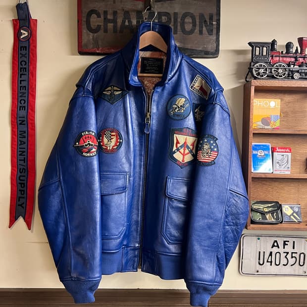 Top Gun Style G-1 Leather Flight Jacket