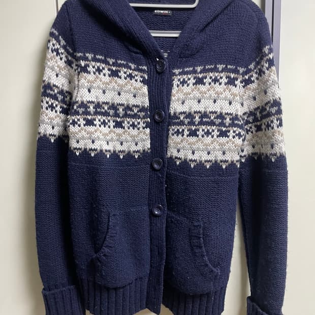 Edwin 니트 가디건