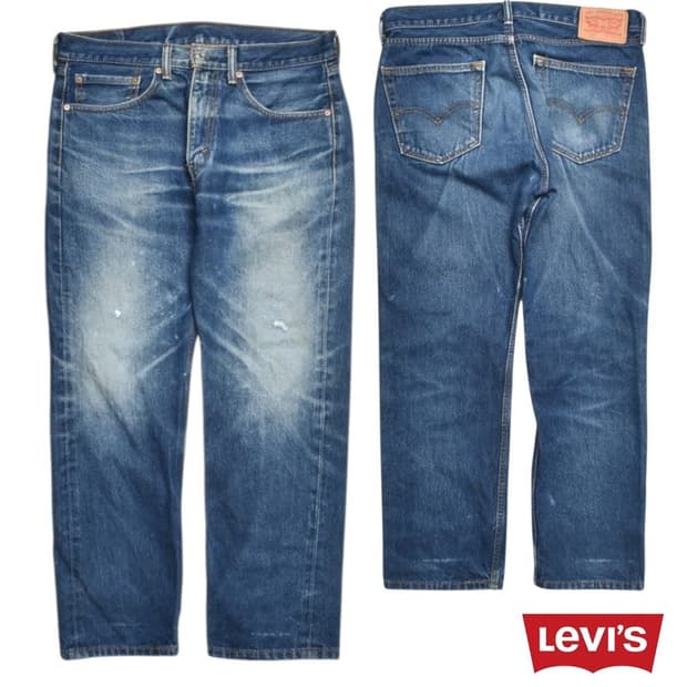 리바이스 505 청바지 데님팬츠 34 N1260