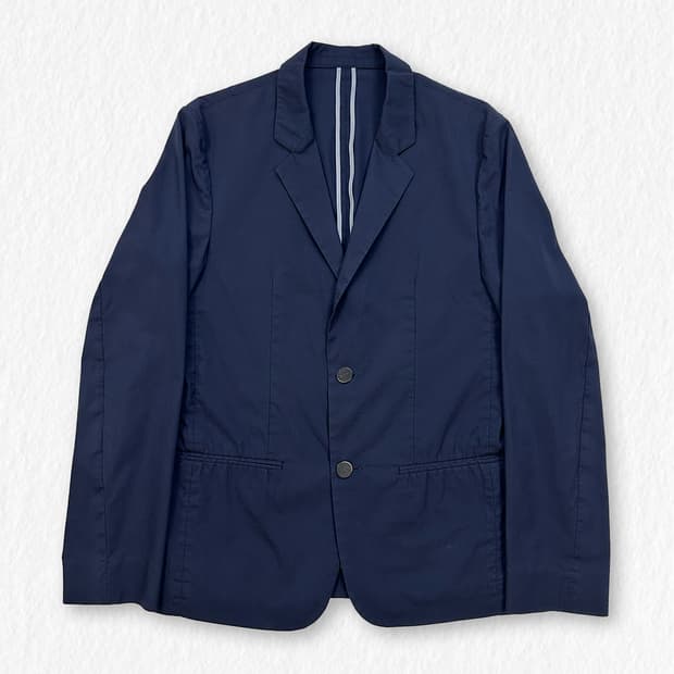 시스템 여름 블레이저 네이비