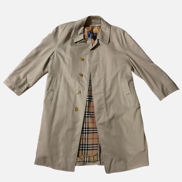 일본판 버버리 싱글 트렌치 코트