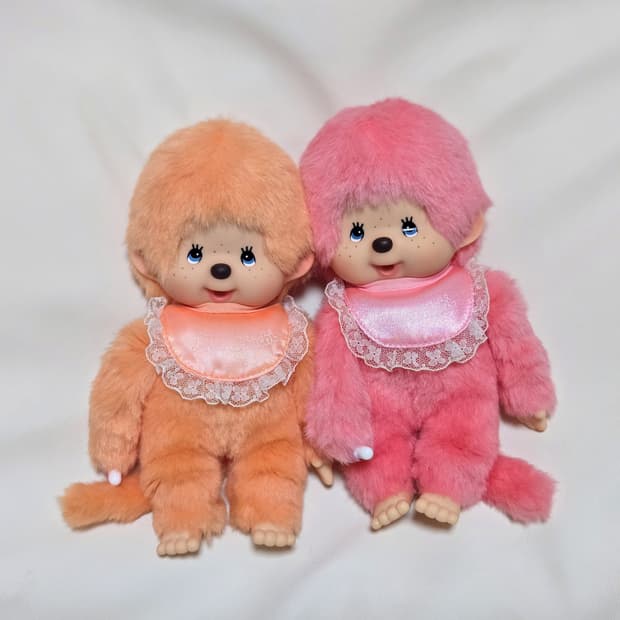 몬치치 30주년 한정 톤시리즈  오렌지. 핑크