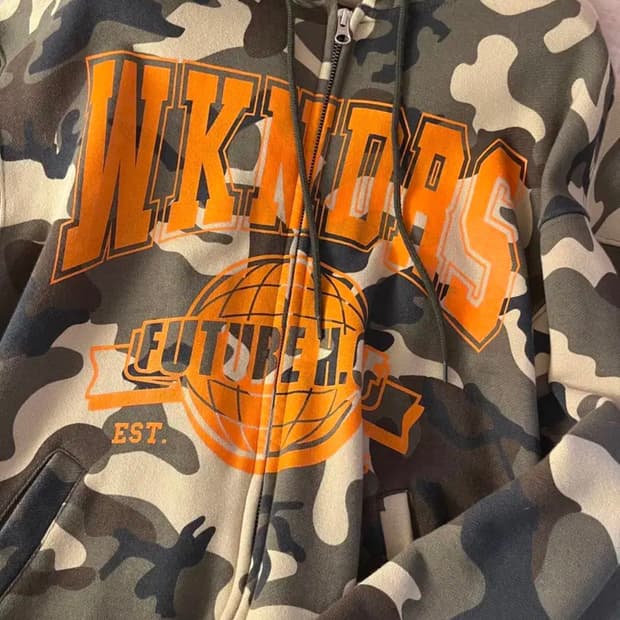 H.O.F ZIPUP HOODIE (CAMO)