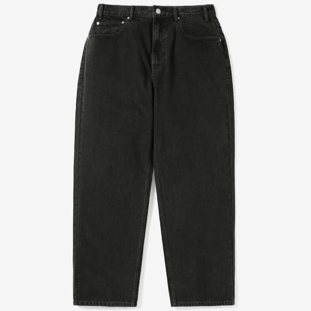 디스이즈네버댓 릴렉스드핏 진 블랙