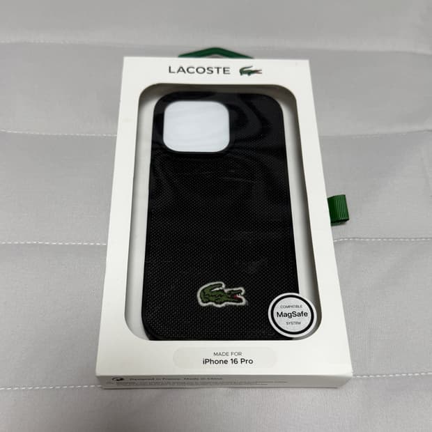 아이폰 16 프로 라코스테 케이스